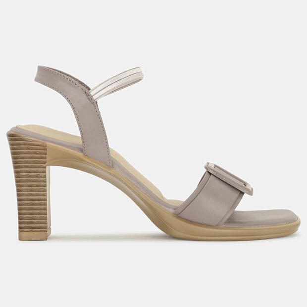 BATA TEXTURED HIGH-HEEL SANDALS FOR WOMEN