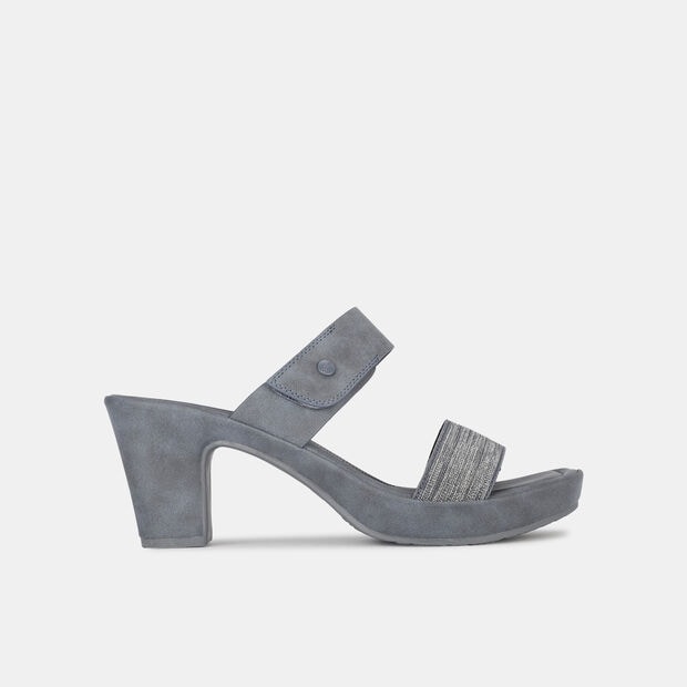 BATA COMFIT CASUAL MID-HEEL MULES FOR WOMEN