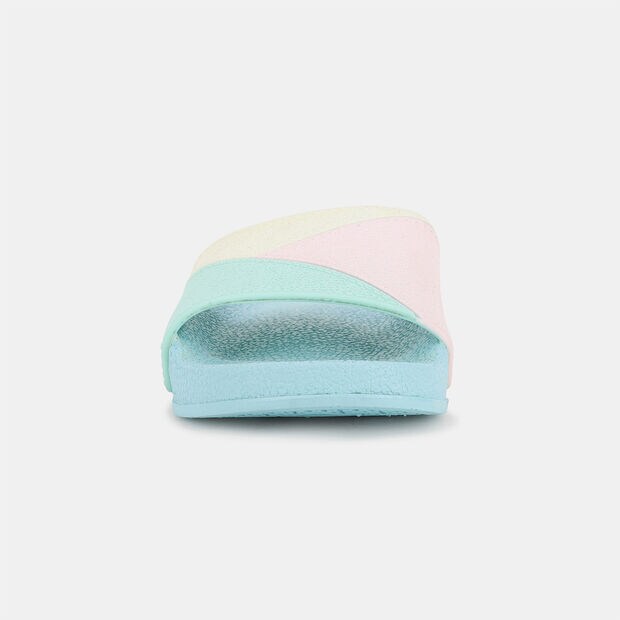 Bata Colorblocked Casual Slider Flip Flops For Women