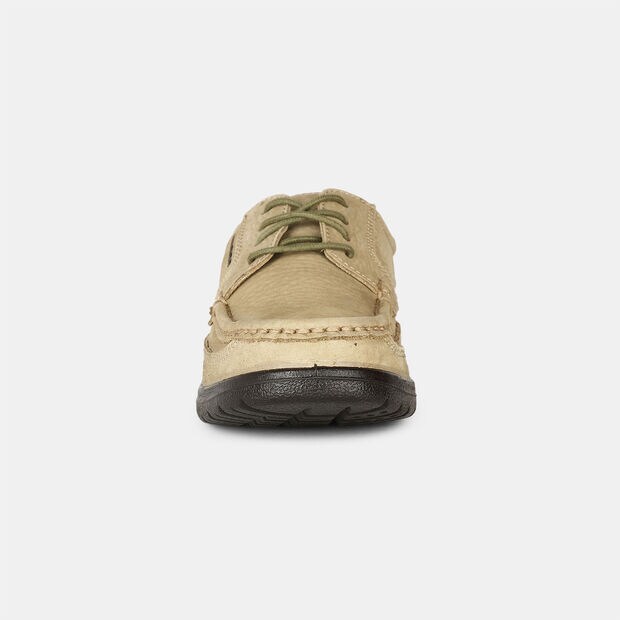 BATA SUEDE OUTDOOR SHOES WITH LACE-UP CLOSURE FOR MEN
