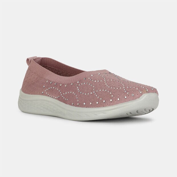 BATA TEXTILE SLIP-ON BALLERINAS FOR WOMEN