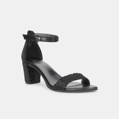 NATURALIZER BLACK SANDALS FOR WOMEN