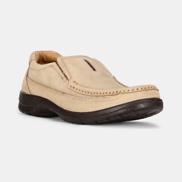 BATA SUEDE CASUAL SLIP-ON SHOES FOR MEN