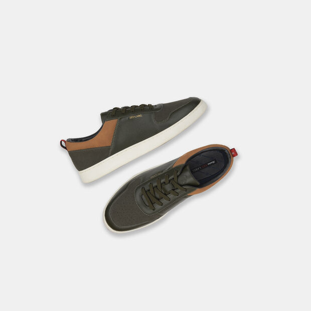 Red Label Casual Lace-Up Shoes For Men