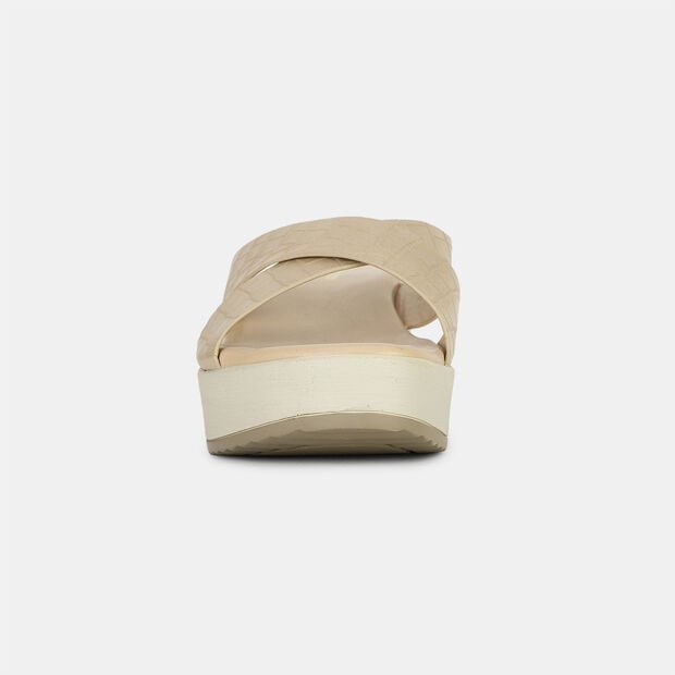 BATA WEDGE HEEL MULES FOR WOMEN