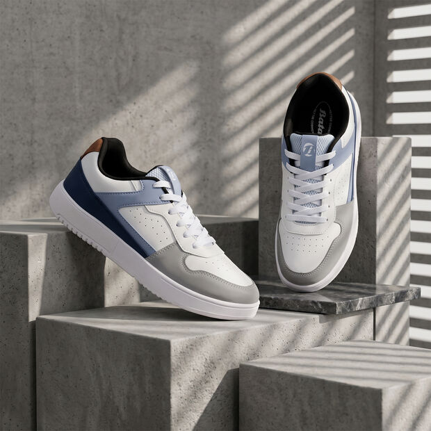 Bata Lace-Up Casual Shoes For Men