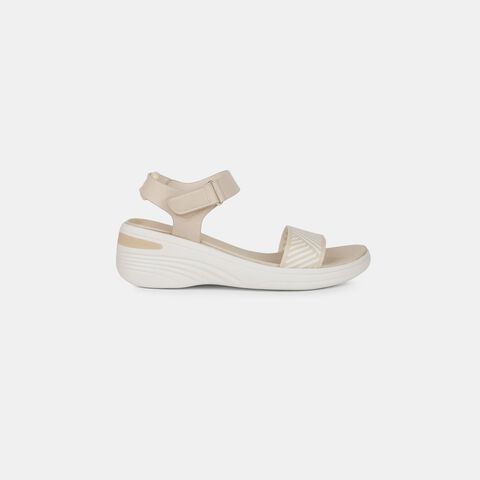 BATA COMFIT BEIGE SANDALS FOR WOMEN