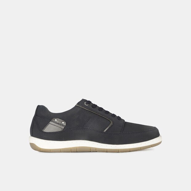 Red Label Lace-Up Casual Shoes For Men