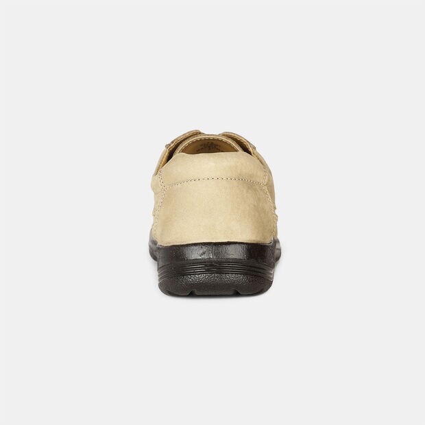 BATA SUEDE OUTDOOR SHOES WITH LACE-UP CLOSURE FOR MEN