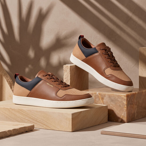 Red Label Casual Lace-Up Shoes For Men