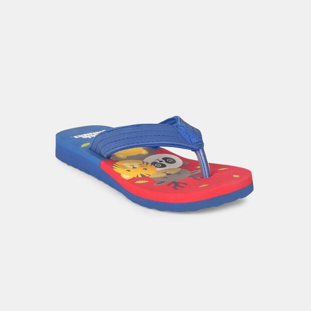 BUBBLEGUMMERS PRINTED THONG FLIP FLOPS FOR KIDS