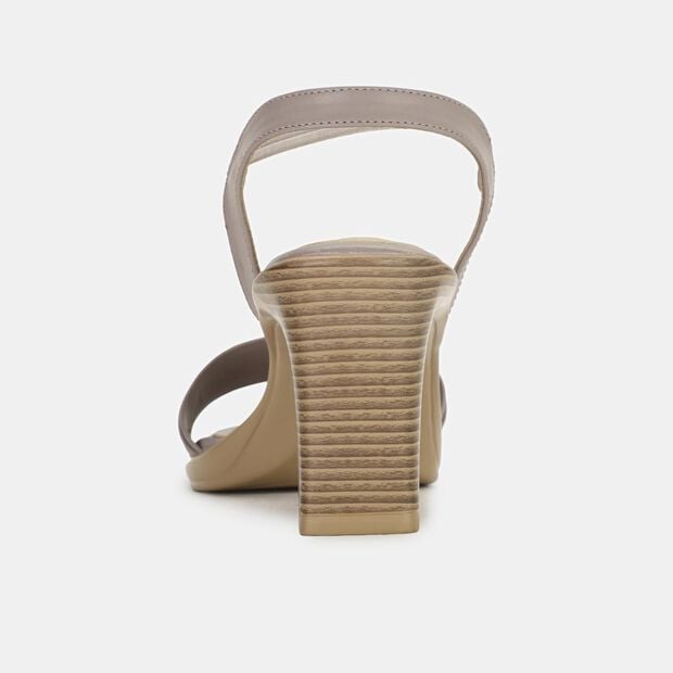 BATA TEXTURED HIGH-HEEL SANDALS FOR WOMEN