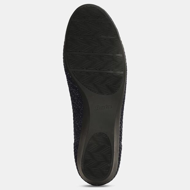 BATA TEXTILE BALLERINA PUMPS FOR WOMEN