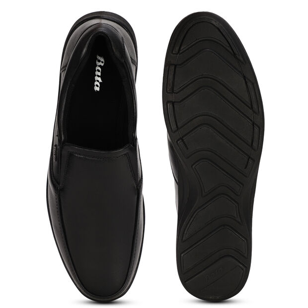 BATA LEATHER FORMAL SLIP-ON SHOES FOR MEN