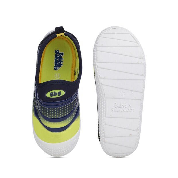 BUBBLEGUMMERS TEXTILE CASUAL SLIP-ON SNEAKER SHOES FOR KIDS