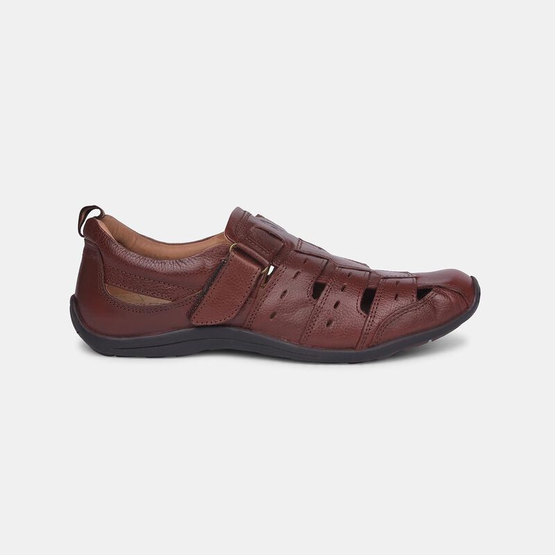 Hush Puppies Brown Sandal For Men Bata
