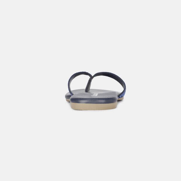 BATA EMBELLISHED FLAT THONG SLIPPERS FOR WOMEN