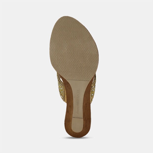 Red Label Heel Thongs for Women