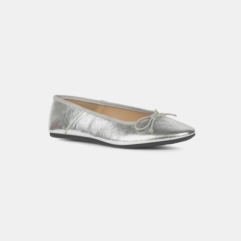 Bata Grey Ballerina For Women