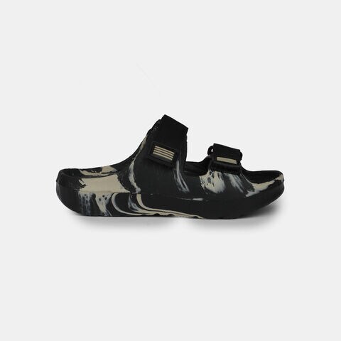 Bubblegummers Black Sandal For Kids