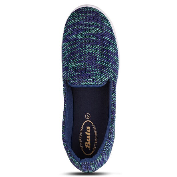 BATA TEXTILE CASUAL SLIP-ON BALLERINAS FOR WOMEN