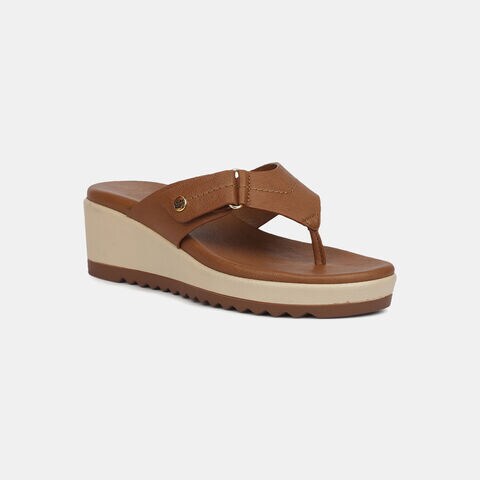 Hush Puppies Tan Thong For Women