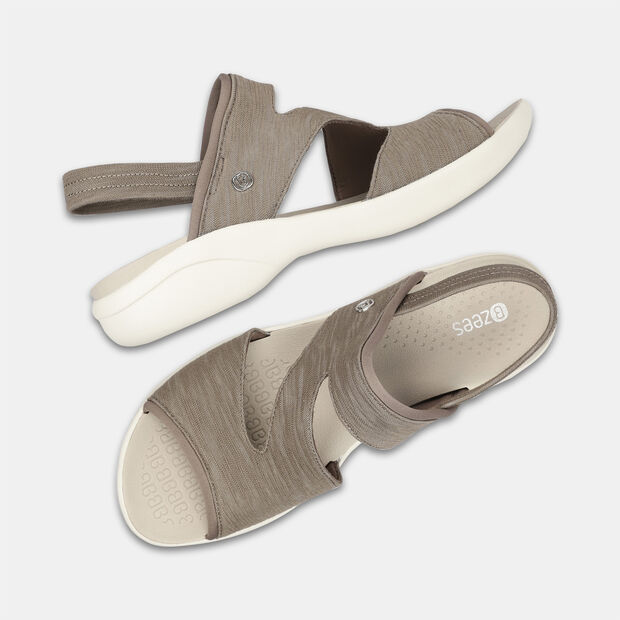NATURALIZER TEXTILE STRAPPED SANDALS FOR WOMEN