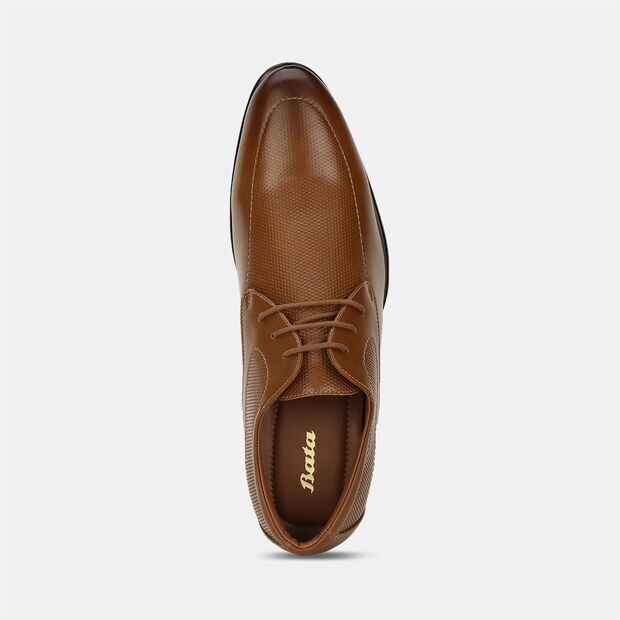 BATA FORMAL DERBY-STYLE SHOES WITH LACE-UP CLOSURE FOR MEN