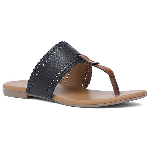 BATA T-STRAP FLAT SLIPPERS FOR WOMEN