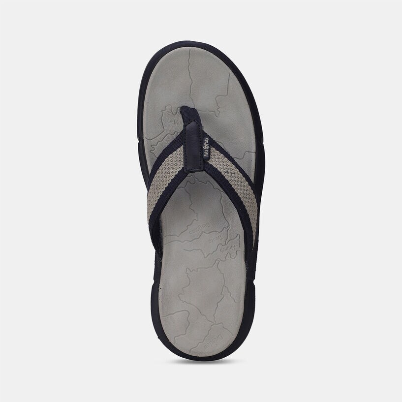 Bata Sunshine Grey Flip Flop For Men Bata