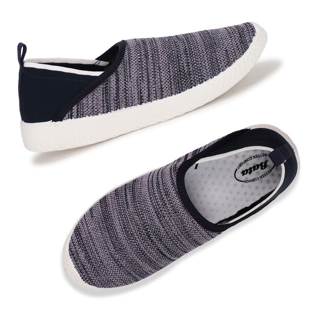 BATA TEXTILE SLIP-ON SNEAKER SHOES FOR WOMEN