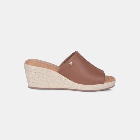 Hush Puppies Tan Mule For Women
