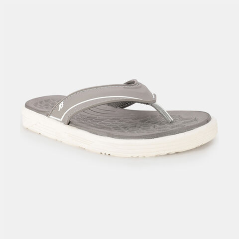 Bata Grey Casual Flip Flop Thongs For Men