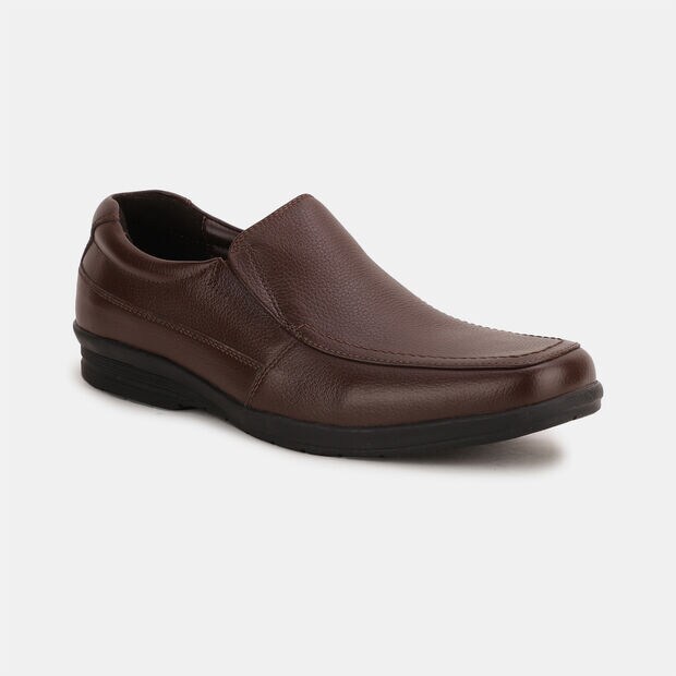 BATA LEATHER FORMAL SLIP-ON SHOES FOR MEN