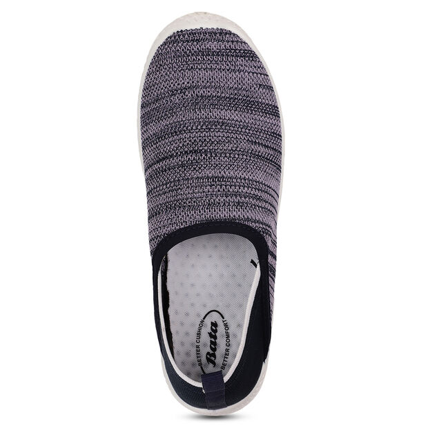 BATA TEXTILE SLIP-ON SNEAKER SHOES FOR WOMEN