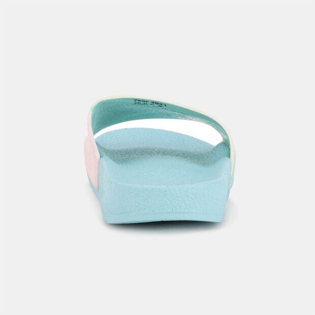 Bata Colorblocked Casual Slider Flip Flops For Women