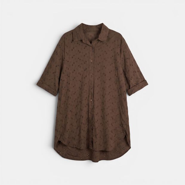 D&aacute;msk&yacute; kaftan ze sangalla Origini, hněd&aacute;