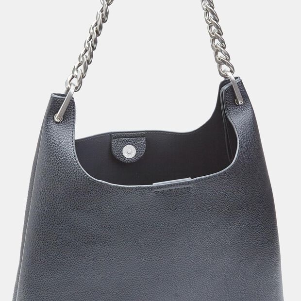 D&aacute;msk&aacute; shopper kabelka Baťa, čern&aacute;