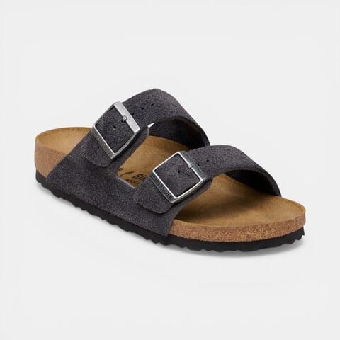 P&aacute;nsk&yacute; sand&aacute;l Birkenstock ARIZONA CHARCOAL, tmavě &scaron;ed&aacute;