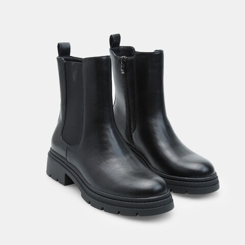 Dámský polobotka, černá