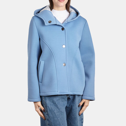 Dámská bunda s kapucí x Baťa, modrá