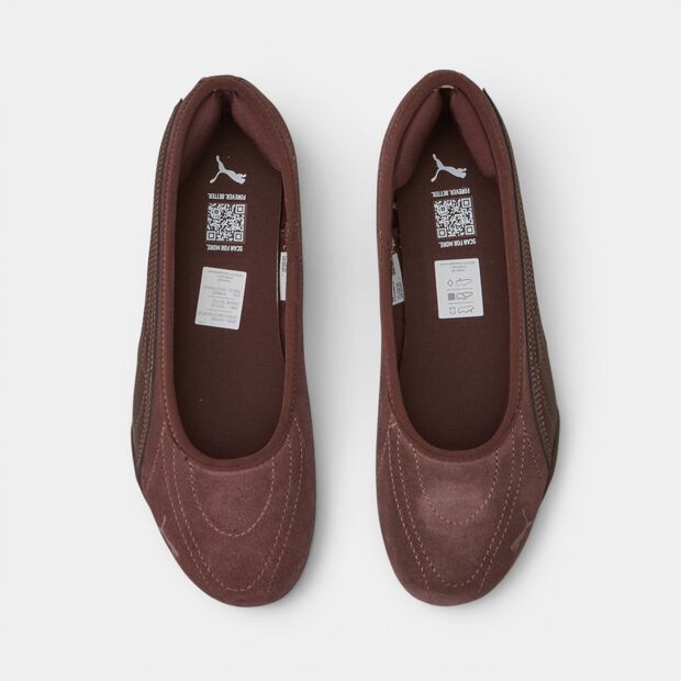D&aacute;msk&eacute; baler&iacute;ny Puma CATCH SOLEIL BALLERINA, hněd&aacute;