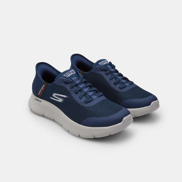 P&aacute;nsk&eacute; tenisky Skechers Slip-ins GO WALK FLEX, modr&aacute;