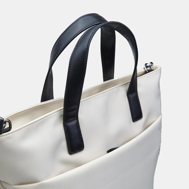 D&aacute;msk&aacute; shopper kabelka s extra popruhem Baťa, b&iacute;l&aacute;