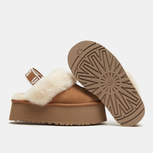 Mules pantofle pro ženy UGG Funkette , p&iacute;skov&aacute;
