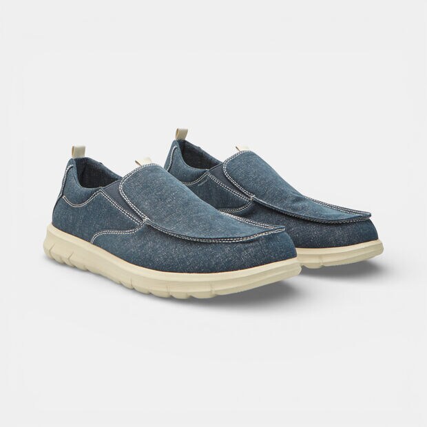 P&aacute;nsk&eacute; slip on od Baťa, modr&aacute;