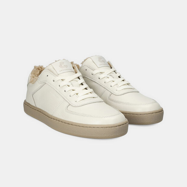 Dámské Barefoot Zateplené Tenisky GROUNDIES® HAMPTONS TEDDY 2.0 REGULAR, bílá