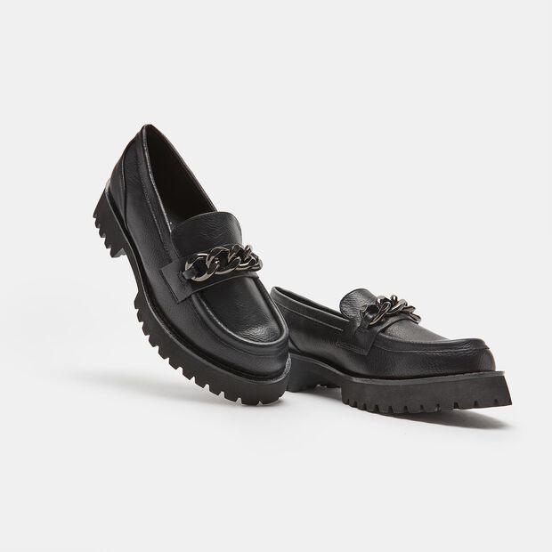 D&aacute;msk&eacute; loafer mokas&iacute;ny Baťa, čern&aacute;