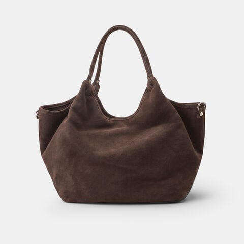 D&aacute;msk&aacute; shopper kabelka z semi&scaron;e Bata, hněd&aacute;