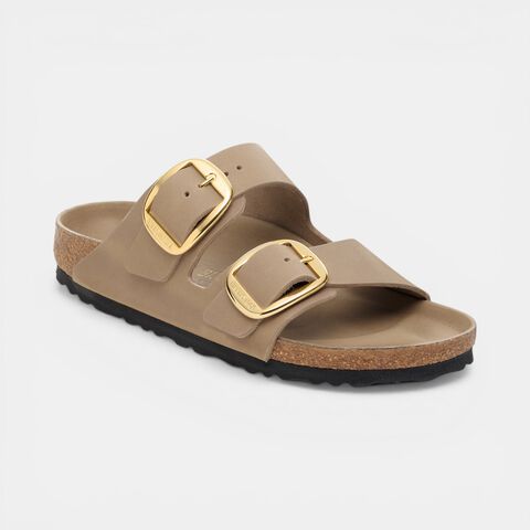 D&aacute;msk&eacute; sand&aacute;ly Birkenstock ARIZONA BIG BUCKLE, &scaron;edo-hněd&aacute;